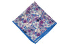 Floral Wool Pocket Square