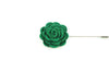 Green Wool Lapel Flower