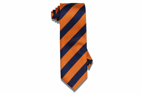 Pumpkin Blue Tie